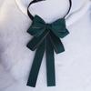 Womens Satin Neck Flower With Bow Tie For Wedding And Gift Giving