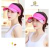 Empty Top Sports Cap Retractable Brim Golf Hat Casual Tennis Hat  Tennis