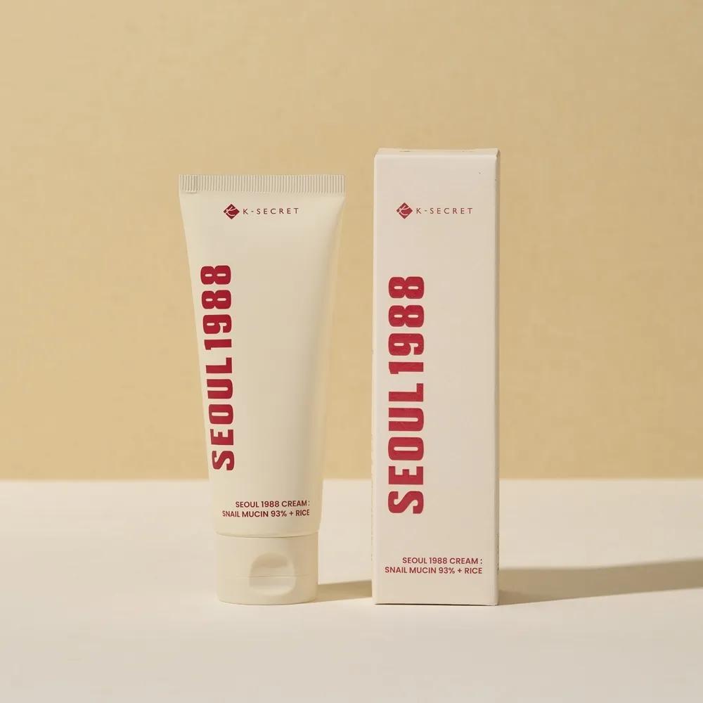 KSECRET Seoul 1988 Cream: Snail Mucin 93%+Rice 100ml