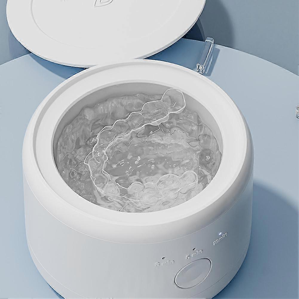 Ultrasonic Denture Cleaner Household Clean Dentures Jewelry Special Small Portable Multi-Functional Cross-Border