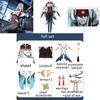 Genshin Impact Shenhe Cosplay Costume Set High Quality Full Size Women's Bodysuit For Role Play Fun