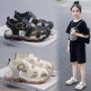 Soft Sole Childrens Summer Sandals Boys Girls Closed Toe Anti Kick Beach Slides Stylish