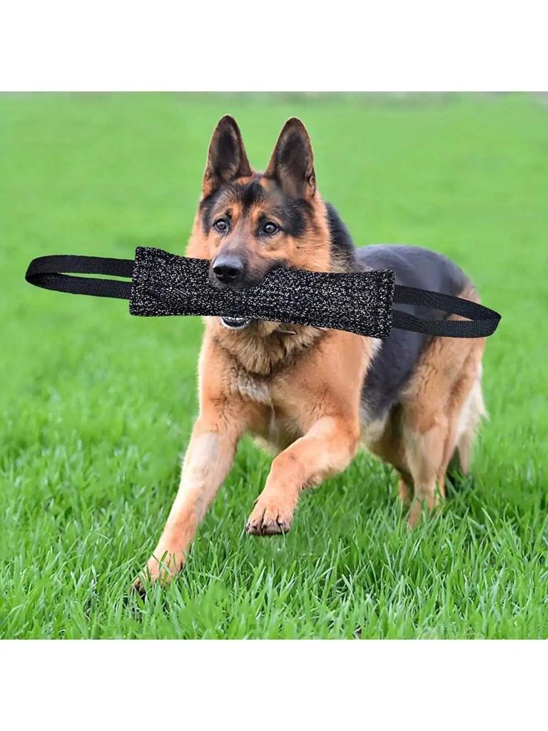 1 ud.-Mango Cómodo Juguete Interactivo de Masticar para Perros Palo de Mordida Mejorado para Entrenamiento para Moler Dientes y Jugar Juguete Interactivo para Perros
