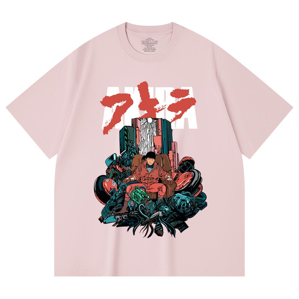 230 Gsm 100% Cotton Akira V1 Print Unisex Heavy Cotton T Shirt