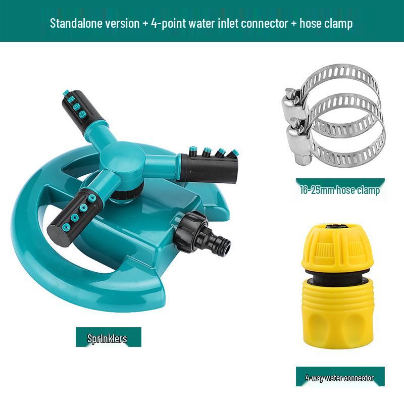 360-Degree Rotating Lawn Sprinkler for Automatic Grass Watering