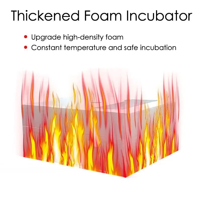 16 Eggs Dual-Electric Mini Household Brooder for Chicken Goose Duck Birds Farm Poultry Fully Automatic Turning Egg Incubator