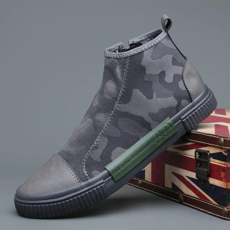 Модные парусиновые туфли — фото 5