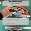 Carpenter Electric Planer Drive Belt Portable Planer Driving Belt For F20 1900B Wood Planer Belt Electric Planer Accessories
