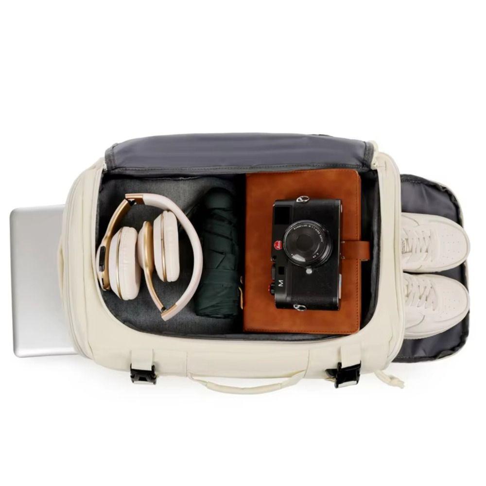Large Capacity Luggage Backpack Box Style Cabin Daypack Lightweight Travel Backpack  Climbing