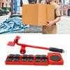 5Pcs Furniture Lifter Mover Dolly 360 degrees  Rotation Great Bearing for Sofa Table Cabinet