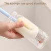 1/2Pcs 6-in-1 Water Bottle Cleaning Brush Food-Grade Bristles Multifunctional Bottles Straws Cups Mugs Scrubber Travel-Friendly Cleaning Tool