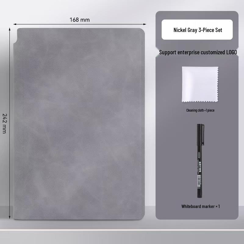 Portable A5 Erasable Whiteboard Notebook - Small Desktop Message & Memo Board