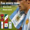 Football World Cup support towel