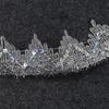 2 Yards Sequined Lace Trim Fabric Ribbon DIY Crafts 4CM Wide