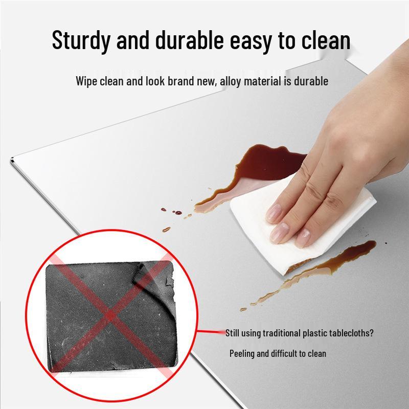 Wodoodporna podkładka pod mysz gamingowa i biurowa ze stopu aluminium - Odporna na zużycie, z możliwością personalizacji logo, gotowa na prezent