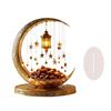 [H] Ramadan Tischdekoration Schöne Eid Al-Fitr Dekoration Acryl Mond Ornament Ramadan Countdown Ornament Für