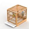 Portable Bird Container Bird Travel Carrier Bird Cage with Handle Large Space Breathable Foldable Bird Cage Set Bird Accessories