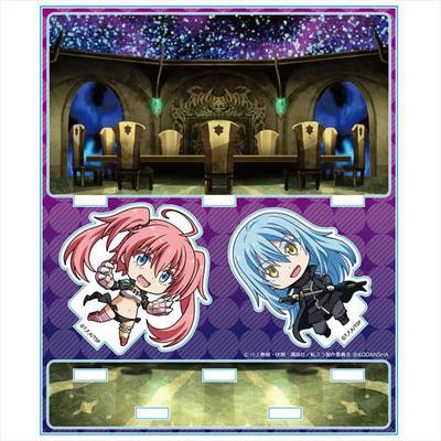 That Time I Got Reincarnated As a Slime Acrylic Diorama E [Rimuru (Demon Lord Ver.) & Milim (Dragon Knuckles Ver.)]