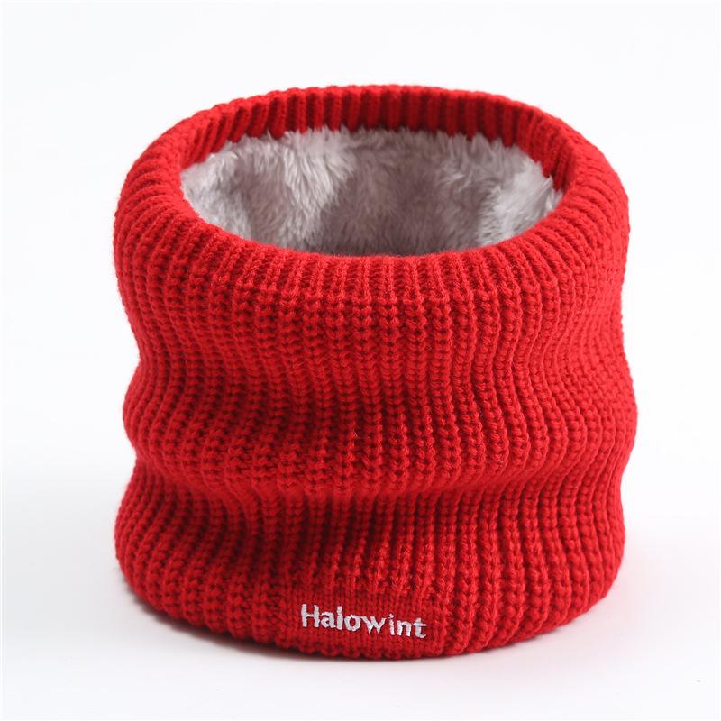 

Модный унисекс кашемировый плюшевый теплый зимний шарф-кольцо для женщин и мужчин, вязаная маска-балаклава, снуд, шарфы для шеи, буфанда, толстый шарф-муфта One Size