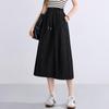 Betu Women's 2025 Autumn Old Money Style Midi Skirt