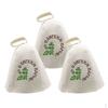 3x Russian Bathhouse Wool Felt Size Unisex #11