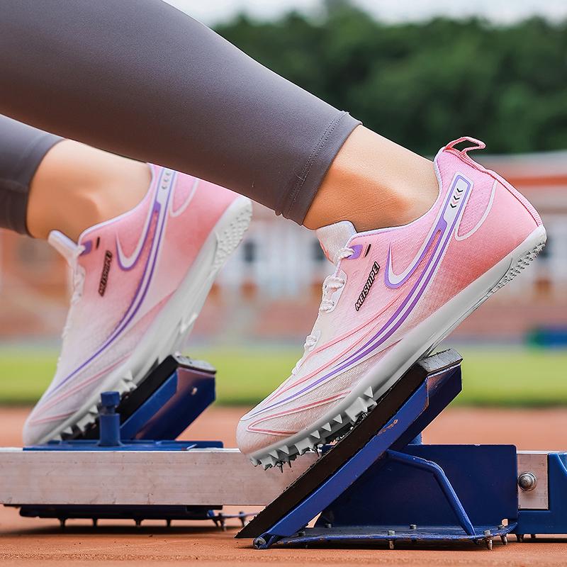 Nuove Scarpe Chiodate da Corsa per Uomo e Donna Scarpe da Corsa Professionali Scarpe per Pista e Campo Atleta Professionista per Competizione Scarpe con Chiodi Sneaker da Uomo