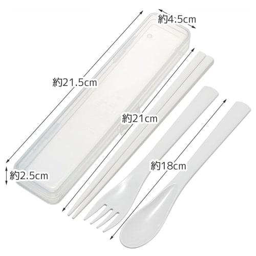 Skater Hospital Nursing Care Cutlery Set Chopsticks Spoon Fork TCP1-A