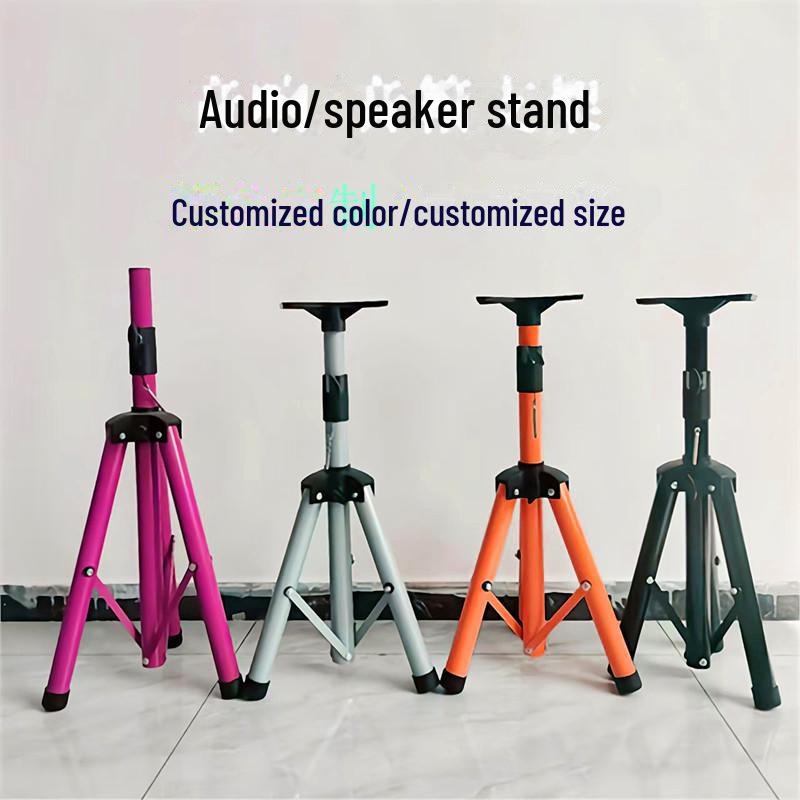 Kompaktes Teleskopstativ für Lautsprecher und Projektoren