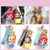 Cute Cartoon Castle Princess Keychain Pvc Action Figure Car Bag Pendant Wholesale Jg-y053