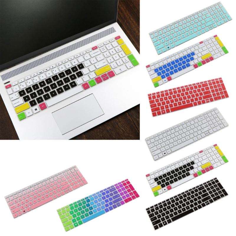 Silicone Keyboard Protector Skin For Pavilion 15 cc707TX Laptop Keyboard Cover Durability and Washable Sleeve