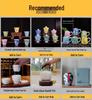 Enamel Court Style Engraved Gaiwan - Hand-Painted Ceramic Tea Cup Set
