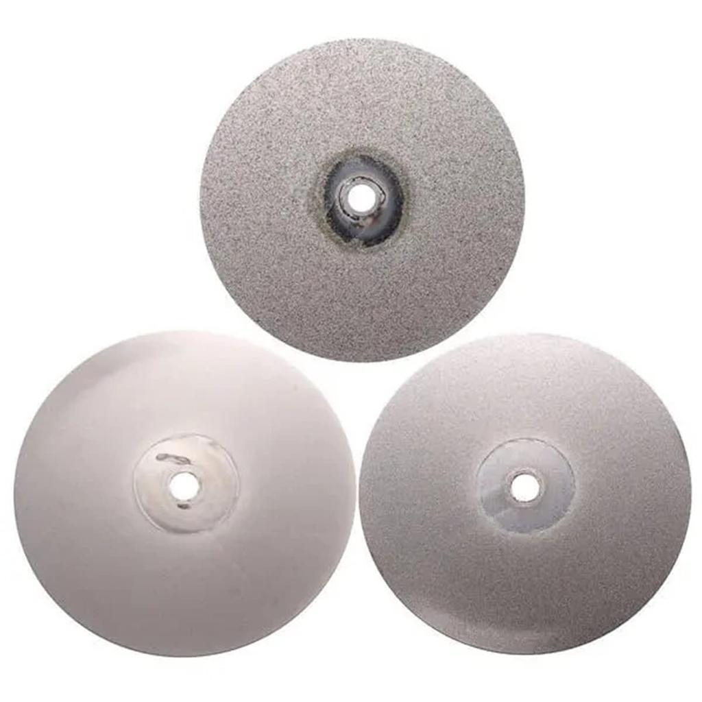 3pcs 6inch Diamond Wheel Diamond Coated Diamond Grinding Disc Grinding Wheel (120#-400#-1200#)
