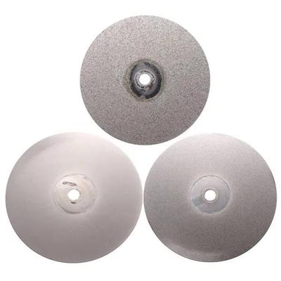 Set of 3 Diamond Diamond Coated Diamond Grinding Discs 6-inch Wheels, (120#-400#-1200#)