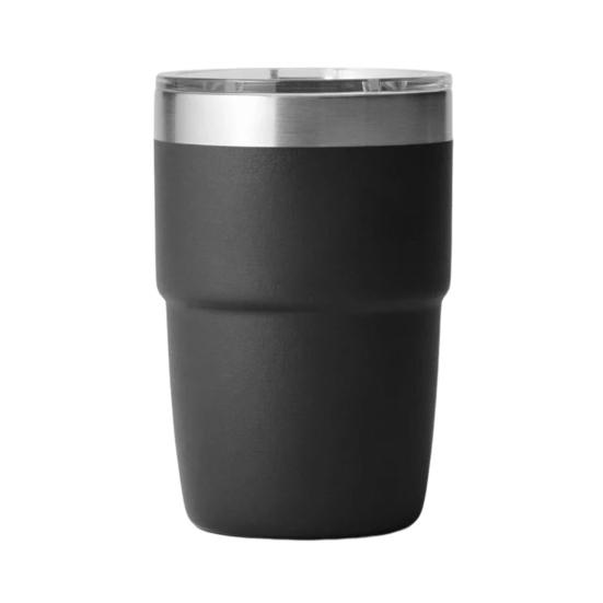 6/8 Oz nerezový vakuový šálek Izolovaný hrnek na espresso Kávový hrnek Keramická podšívka Stohovatelný přenosný cestovní termohrnek