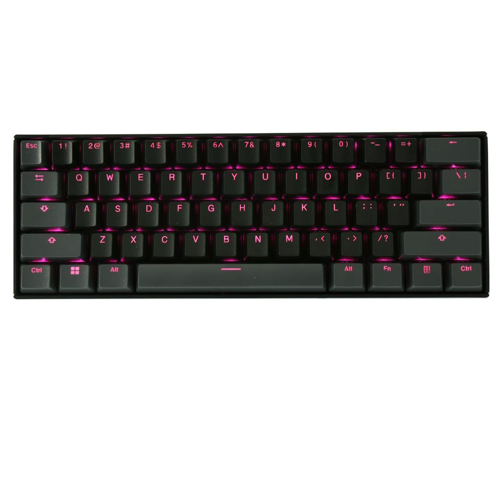 Happy Balls Backlit Double-Shot Cherry MX Keycaps, Black and Gray Combo, Fits 6187104 MX Switches on Mechanical Keyboards