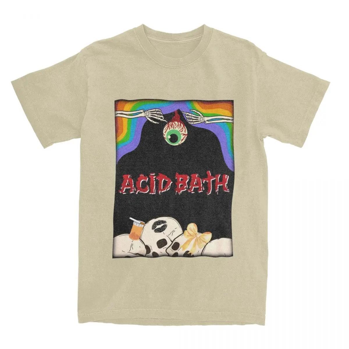 

Мужская женская футболка с графическим принтом Acid Bath Band, аксессуары, винтажная футболка Pure, топ, футболка, одежда, новое поступление XL хаки