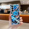 Transparent Soft Phone Cover Case for Samsung Galaxy Z Fold 7 6 5 4 3 ZFold6 ZFold3 ZFold7 ZFold5 ZFold4 Cute Pikachu Pokemon