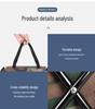 Portable Outdoor Folding Fishing Chair-Stool with Backrest and Storage Bag