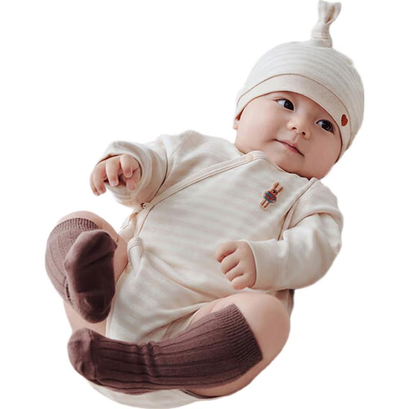 Babylove Newborn Pure Cotton Long-Sleeve Bodysuit 59cm (3.5-6.5kg)