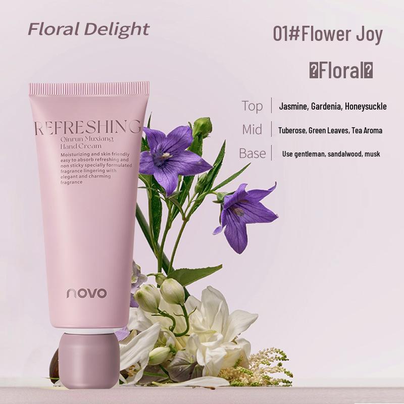 

NOVO Ароматный увлажняющий крем для рук: Увлажняющий, против трещин, нежирный, портативный для осени/зимы.