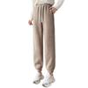 Velvet Thickened Lambswool Cuffed Sweatpants - Warm, Loose, Casual Sports Pants for Autumn & Winter