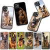 Phone Cover German Shepherd Lovely Dog Casing for Apple iPhone 16 15 14 Plus 13 12 Mini 17 Pro Max + ProMax 16E Air 15+ Case