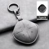 Leather Car Key Case Cover Shell for Chery Jetour DASHING X-1 Plus DTC 2022 2023 2024 X70 PLUS Coupe X90 PLUS X70S X95 Keychain