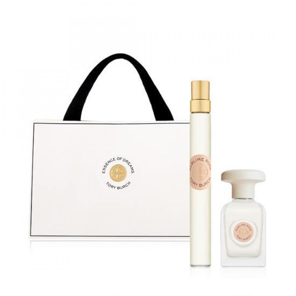 

Tory Burch [Бесплатная корзина для покупок] Tory Burch Sublime Rose 10 мл EDP подарочный набор + аромат 7,5 мл