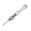 Precision Hand-Twisted Drill for Gundam Models and Hand-Painted Figures - DIY Alloy Hand Drill for Manual Drilling and Diamond Hole Punching.