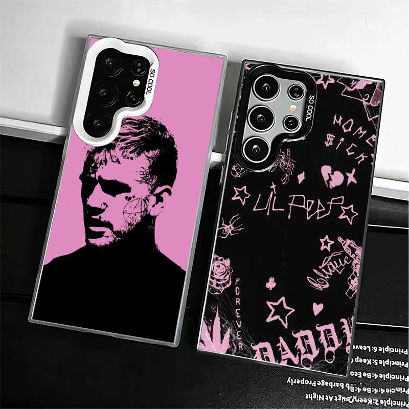 Lil Peep Hellboy Liebe Weiche Handyhülle für Samsung Galaxy S24 S25 FE S26 Edge S23 Ultra S22 Plus S21 + Stoßfeste Hülle Rückseite