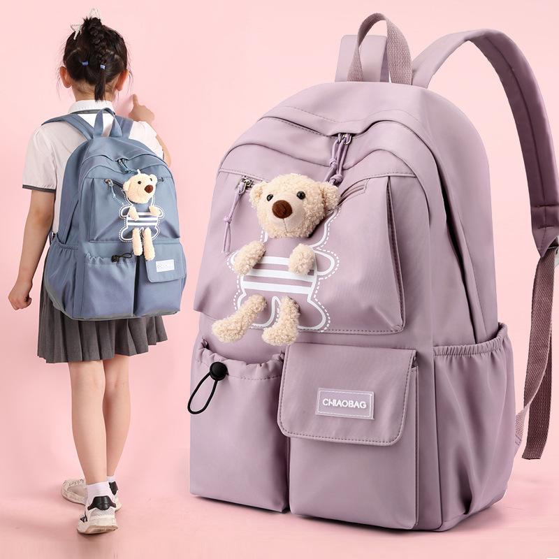Girl School Bag Back Pack ForTeenager Women Children Female Pink Schoolbag Primary High Bagpack Class Teens Child KidsBackpack