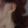 Cute Sweet Woman Party Korean Girls Ear Buckle Cat Stud Earring Cat's Paw Earring Fashion Jewelry