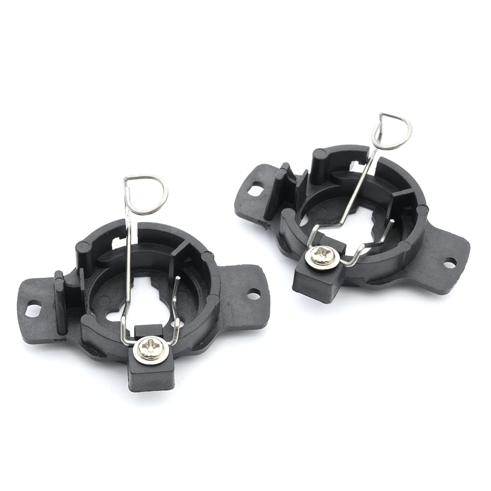 2pcs H1 HID Headlight Bulb Holder Retainer Adapter Ni.ssan Skyline