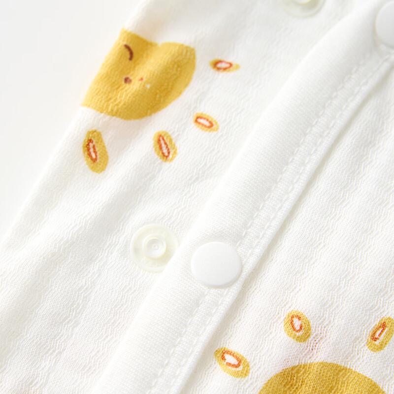 TONGTAI Baby Short Sleeve Cotton Romper